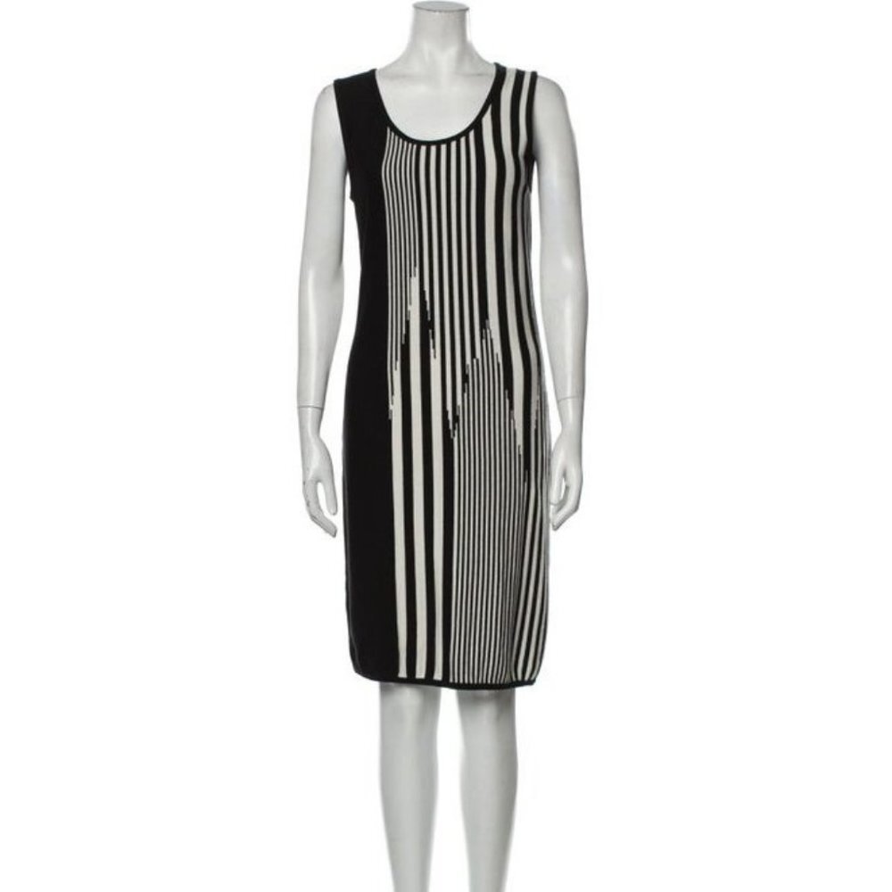 CARMEN MARCH Striped Knee-Length Dress​​​​
